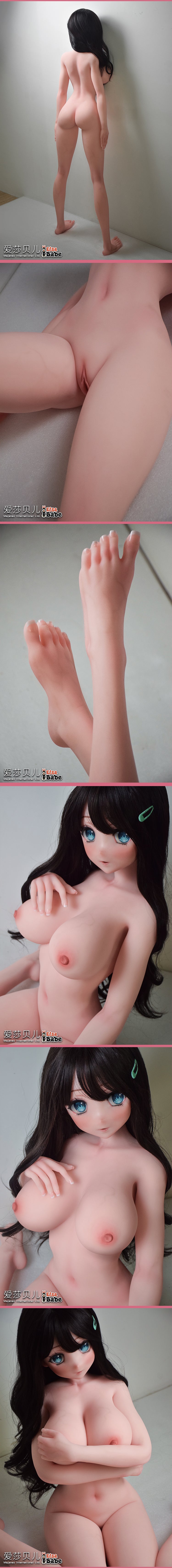 ElsaBabe 148 cm Anime-Puppe Platin-Silikon-Sexpuppe Erotisches Spielzeug mit Metallskelett, Furukawa Natsuki