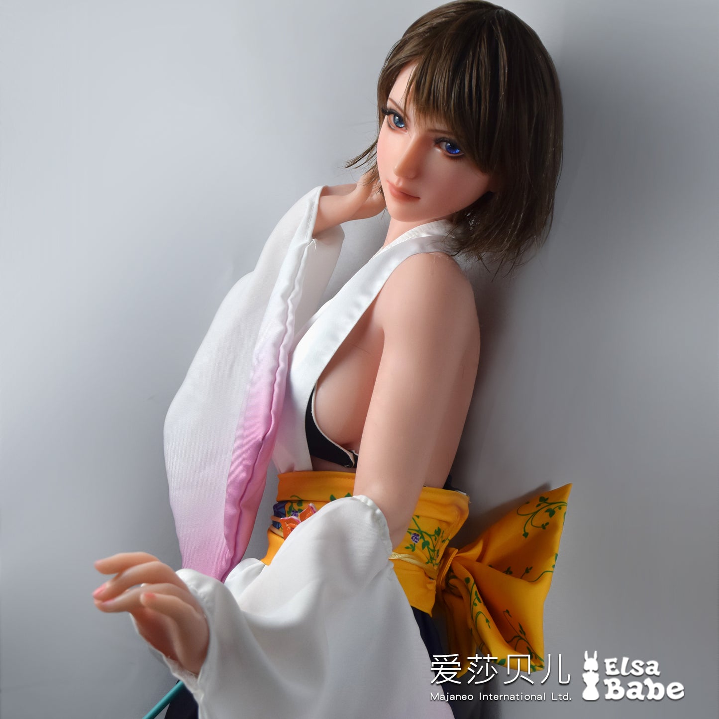 ElsaBabe 102cm ACG Doll Platinum Silicone Love Doll Adult Toy With Metal Skeleton, Irie Yuna