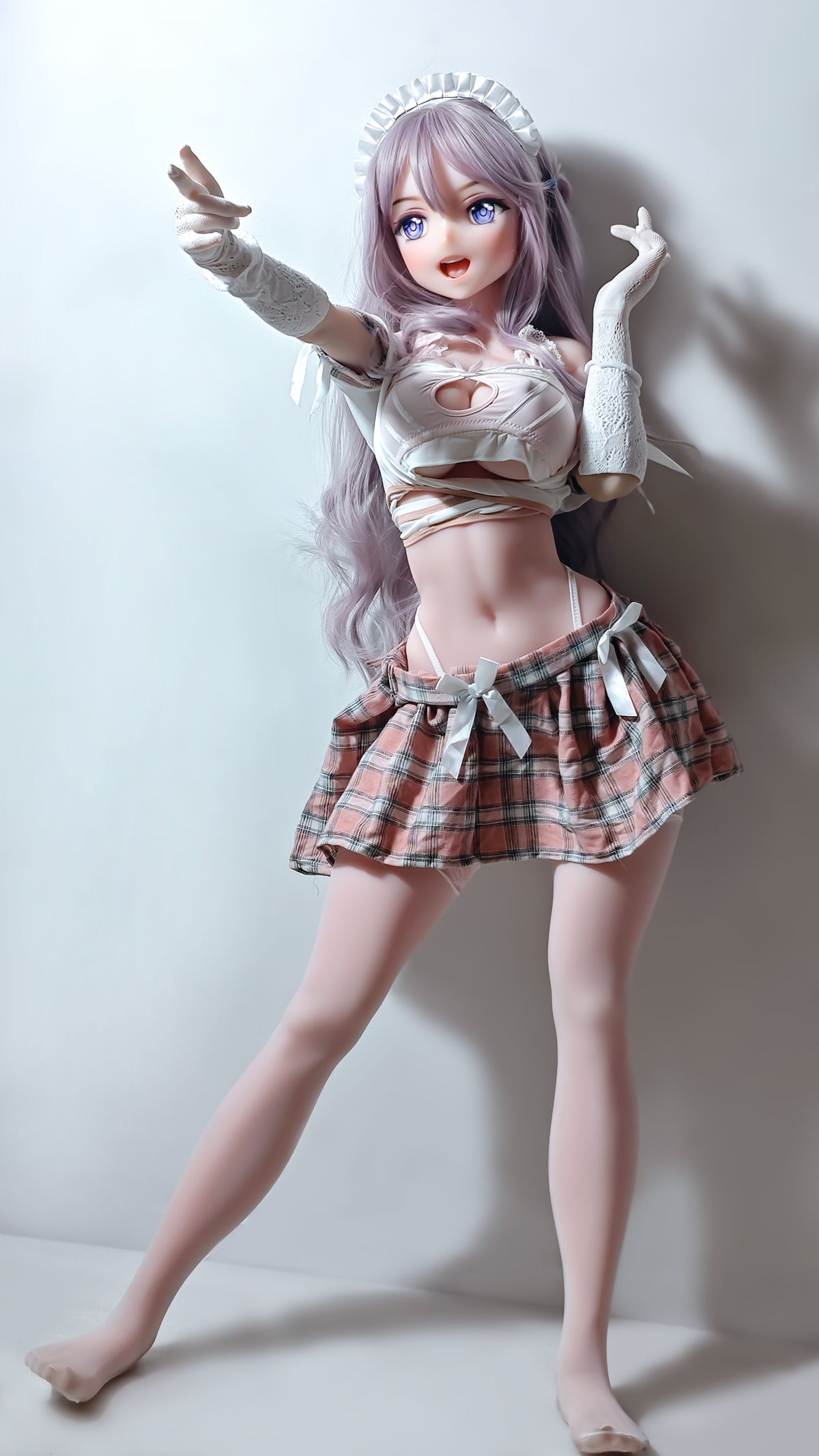ElsaBabe 148 cm Anime-Puppe Platin-Silikon-Sexpuppe Erotisches Spielzeug mit Metallskelett, Furukawa Natsuki