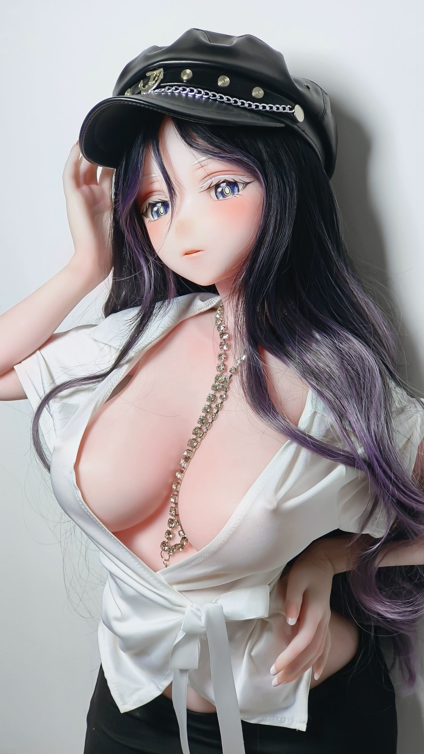 ElsaBabe 148 cm Anime-Puppe Platin-Silikon-Sexpuppe Erotisches Spielzeug mit Metallskelett, Furukawa Natsuki
