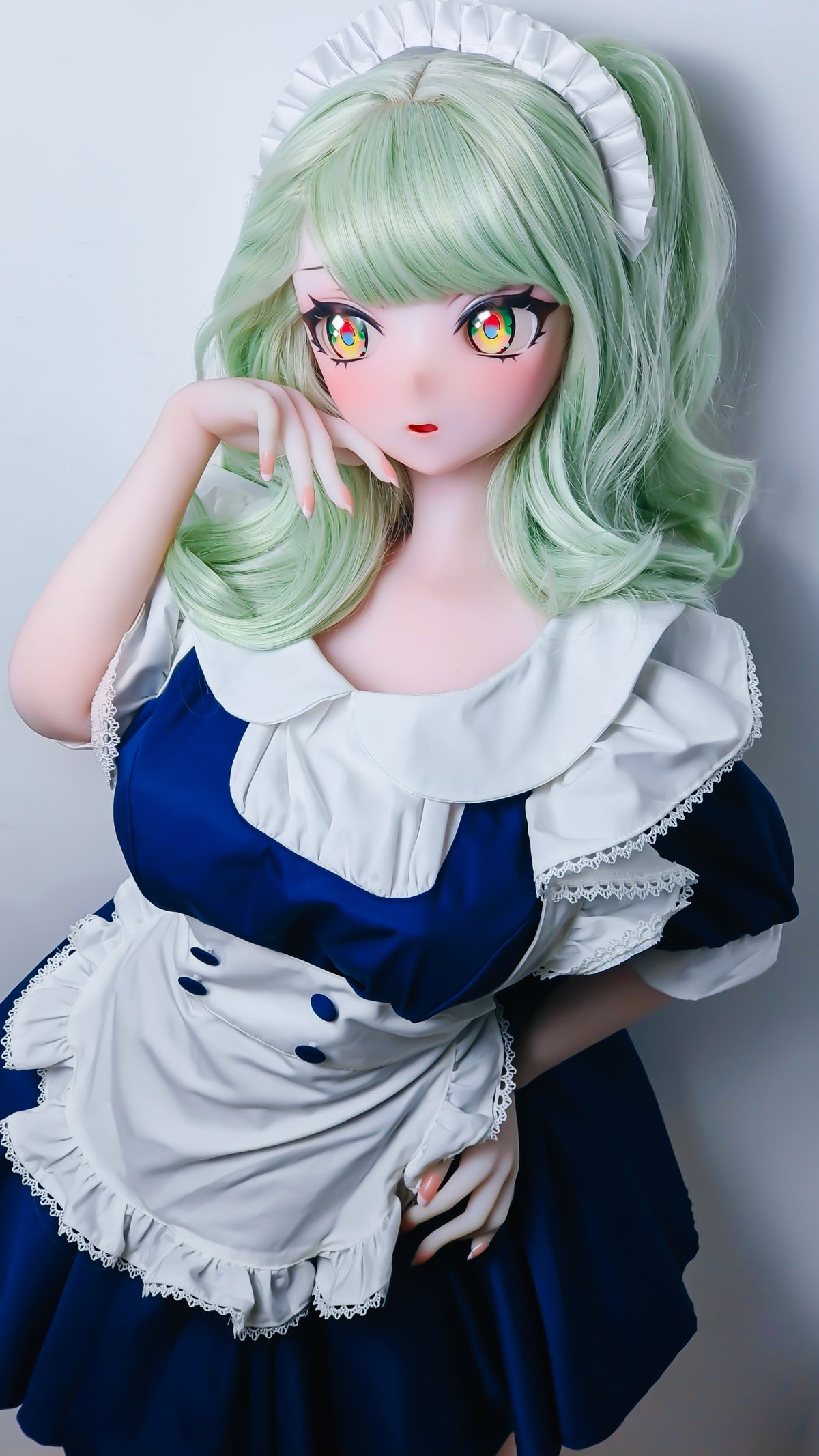 ElsaBabe 148 cm Anime-Puppe Platin-Silikon-Sexpuppe Erotisches Spielzeug mit Metallskelett, Furukawa Natsuki