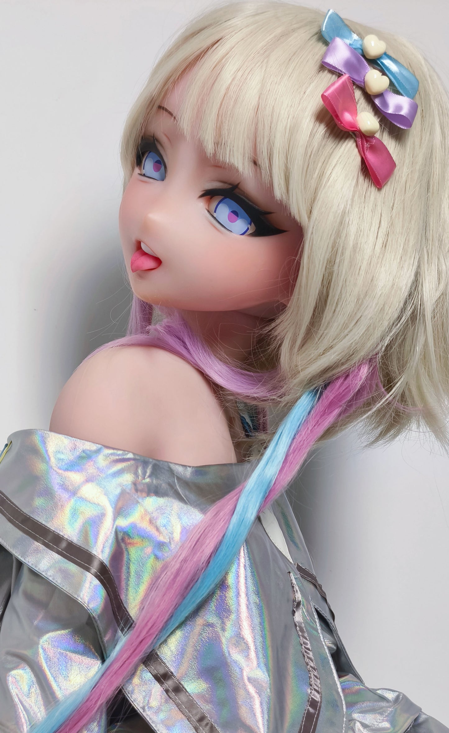 ElsaBabe 148 cm Anime-Puppe Platin-Silikon-Sexpuppe Erotisches Spielzeug mit Metallskelett, Furukawa Natsuki