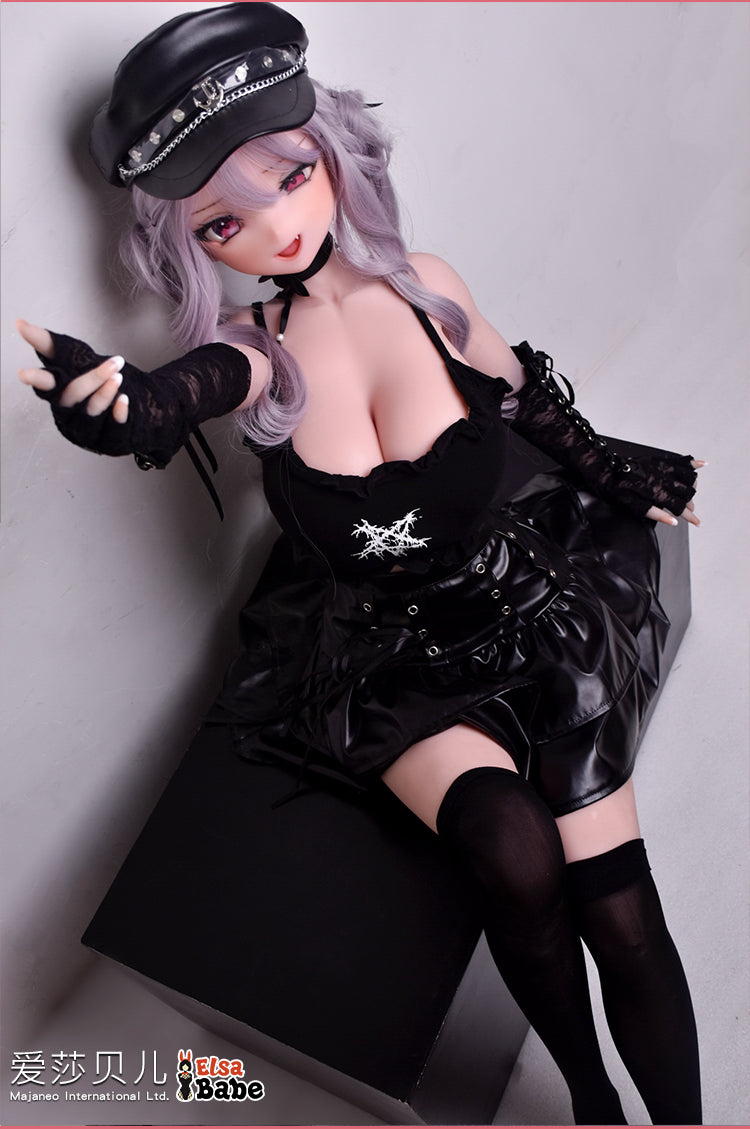 ElsaBabe 148 cm Anime-Puppe Platin-Silikon-Sexpuppe Erotisches Spielzeug mit Metallskelett, Furukawa Natsuki