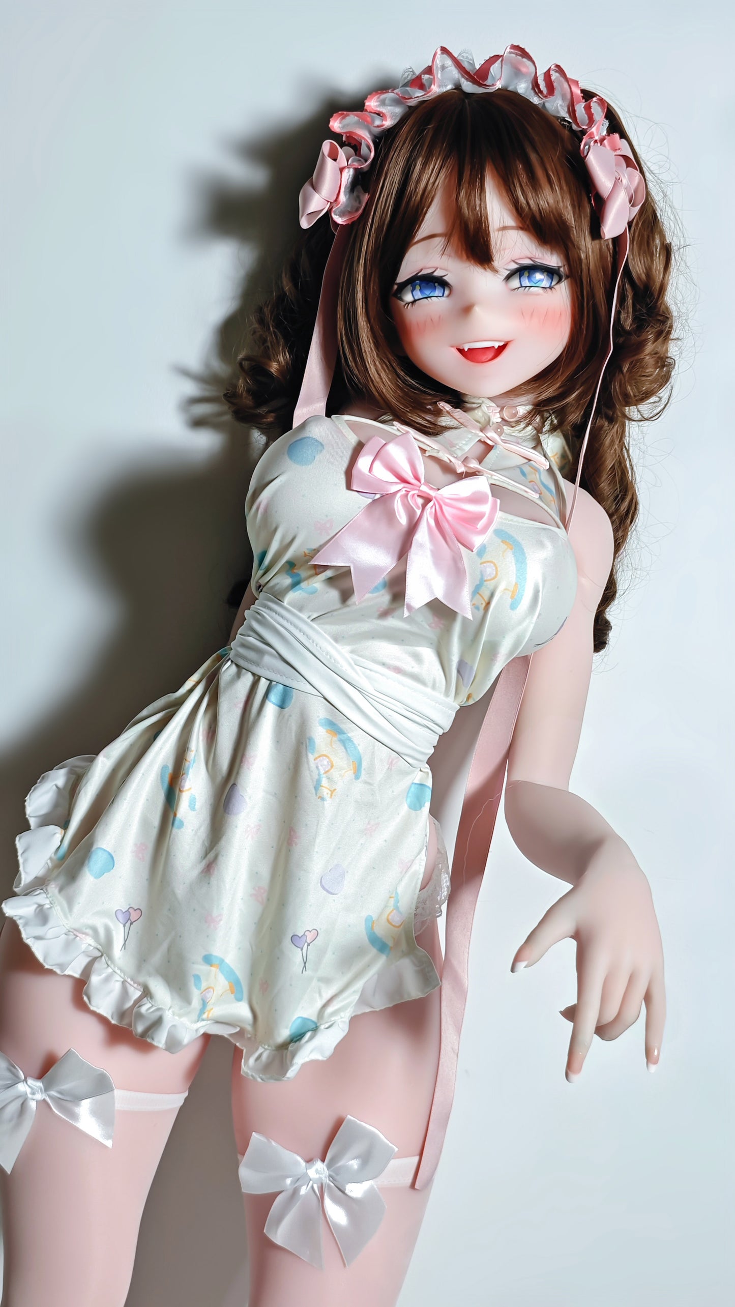 ElsaBabe 148 cm Anime-Puppe Platin-Silikon-Sexpuppe Erotisches Spielzeug mit Metallskelett, Furukawa Natsuki