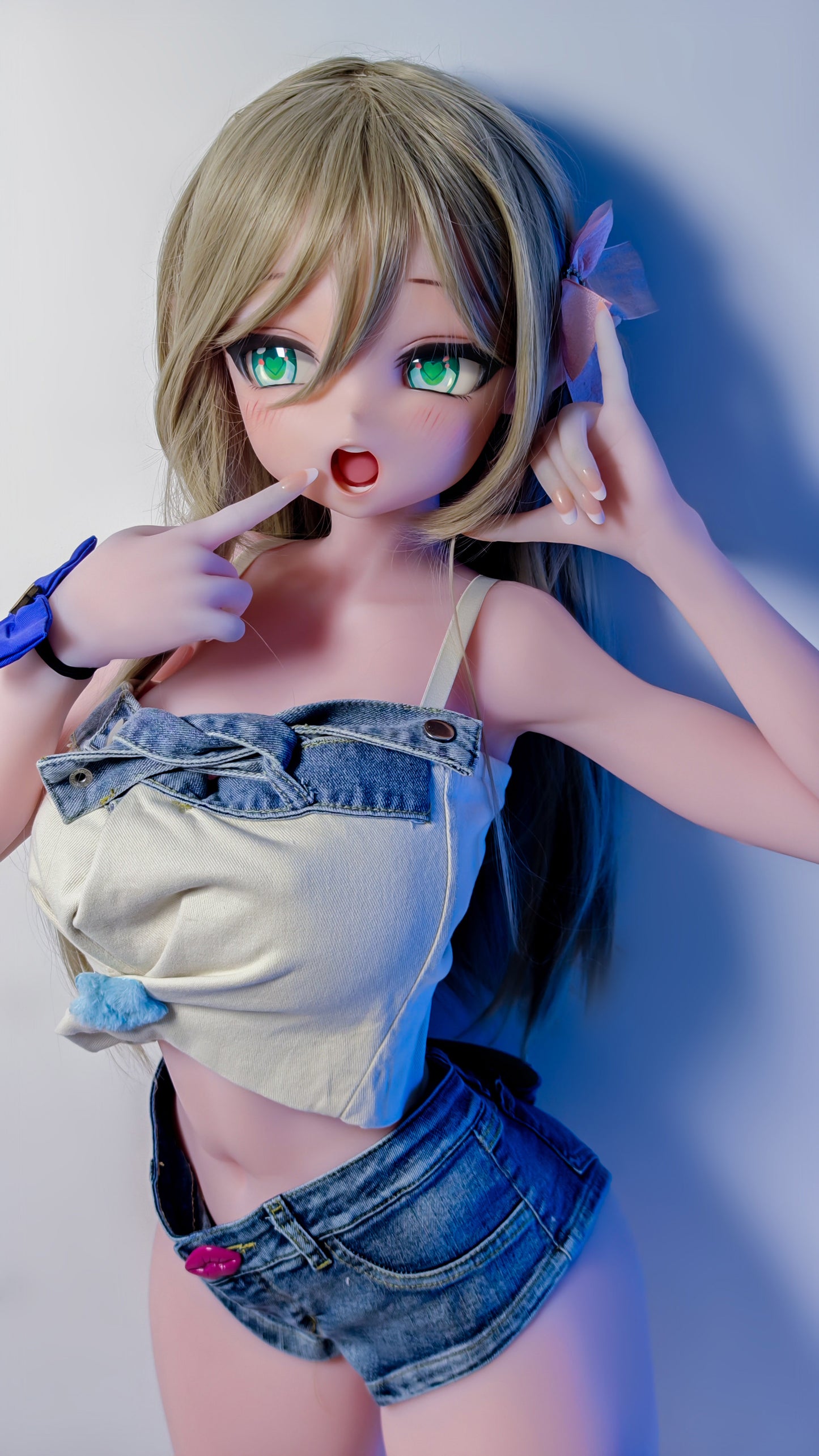 ElsaBabe 148 cm Anime-Puppe Platin-Silikon-Sexpuppe Erotisches Spielzeug mit Metallskelett, Furukawa Natsuki