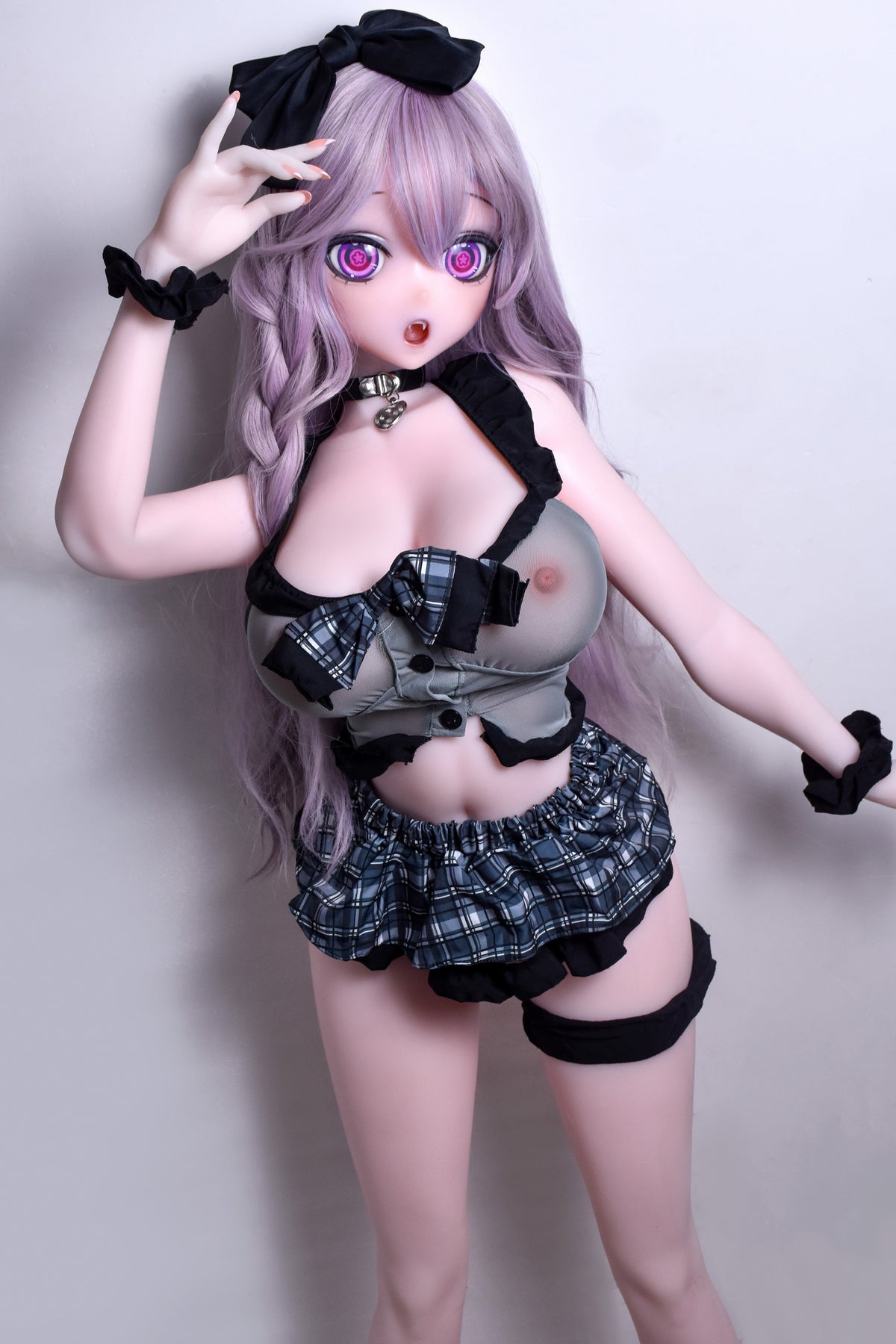 ElsaBabe 148 cm Anime-Puppe Platin-Silikon-Sexpuppe Erotisches Spielzeug mit Metallskelett, Furukawa Natsuki
