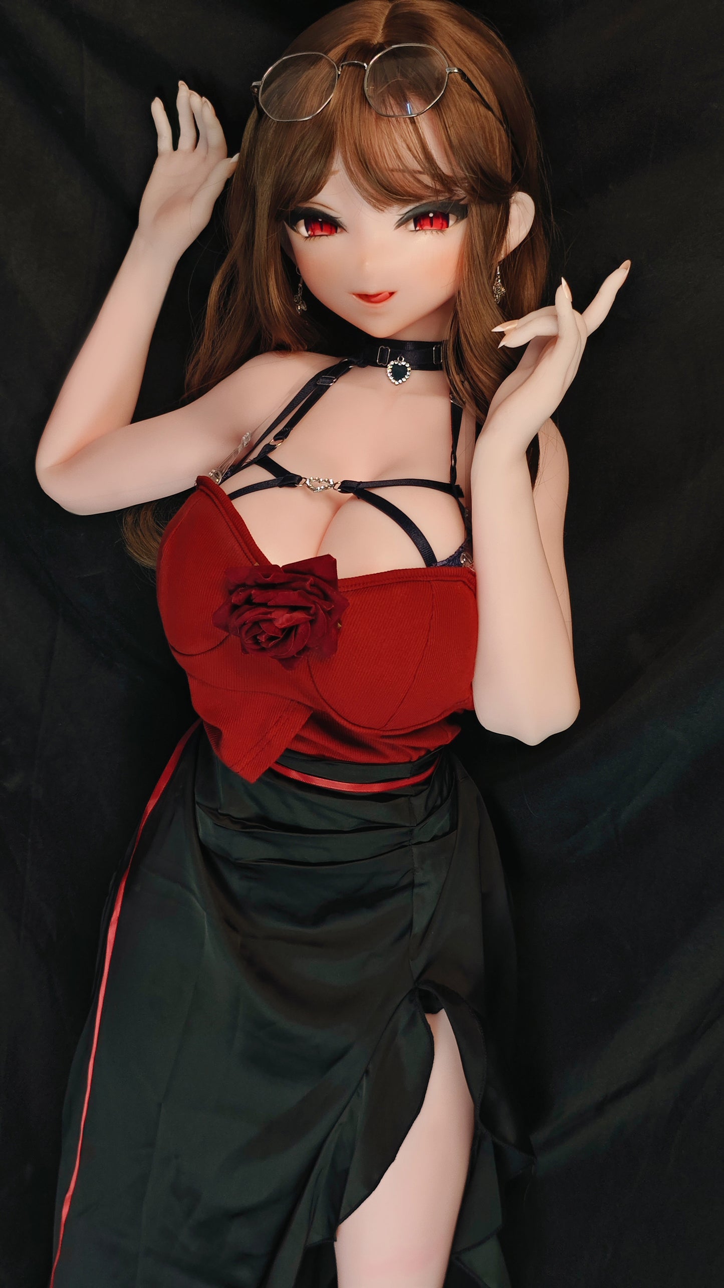 ElsaBabe Love Doll Dress Love Doll Outfit Silicone Love Doll Clothes, Kazama Momiji - A