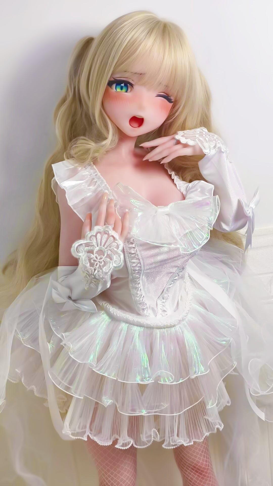 ElsaBabe Love Doll Dress Love Doll Outfit Silicone Love Doll Clothes, Ichigotani Koi - A