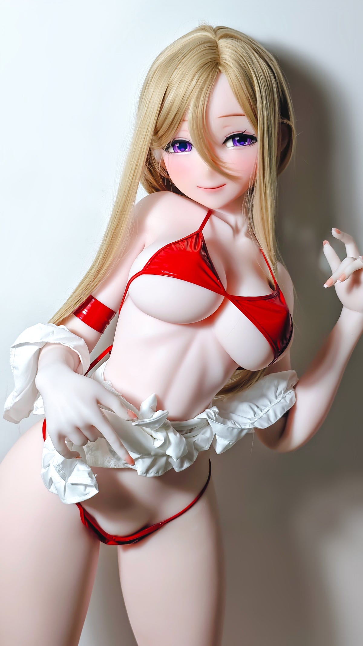 ElsaBabe 148 cm Anime-Puppe Platin-Silikon-Sexpuppe Erotisches Spielzeug mit Metallskelett, Furukawa Natsuki