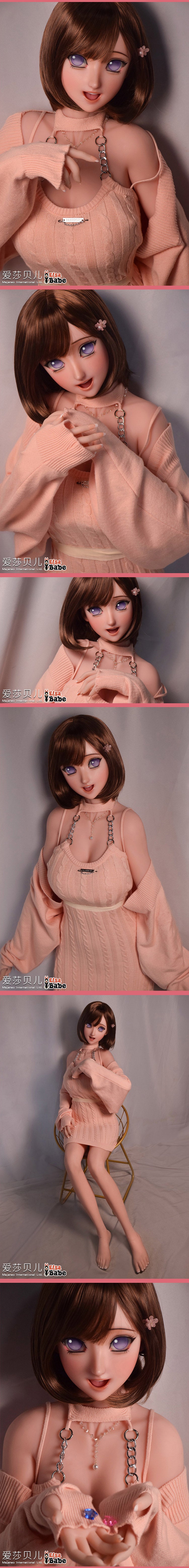 ElsaBabe 165cm Realistic ACG Doll Platinum Silicone Love Doll Adult Toy With Metal Skeleton, Hinata Himawari