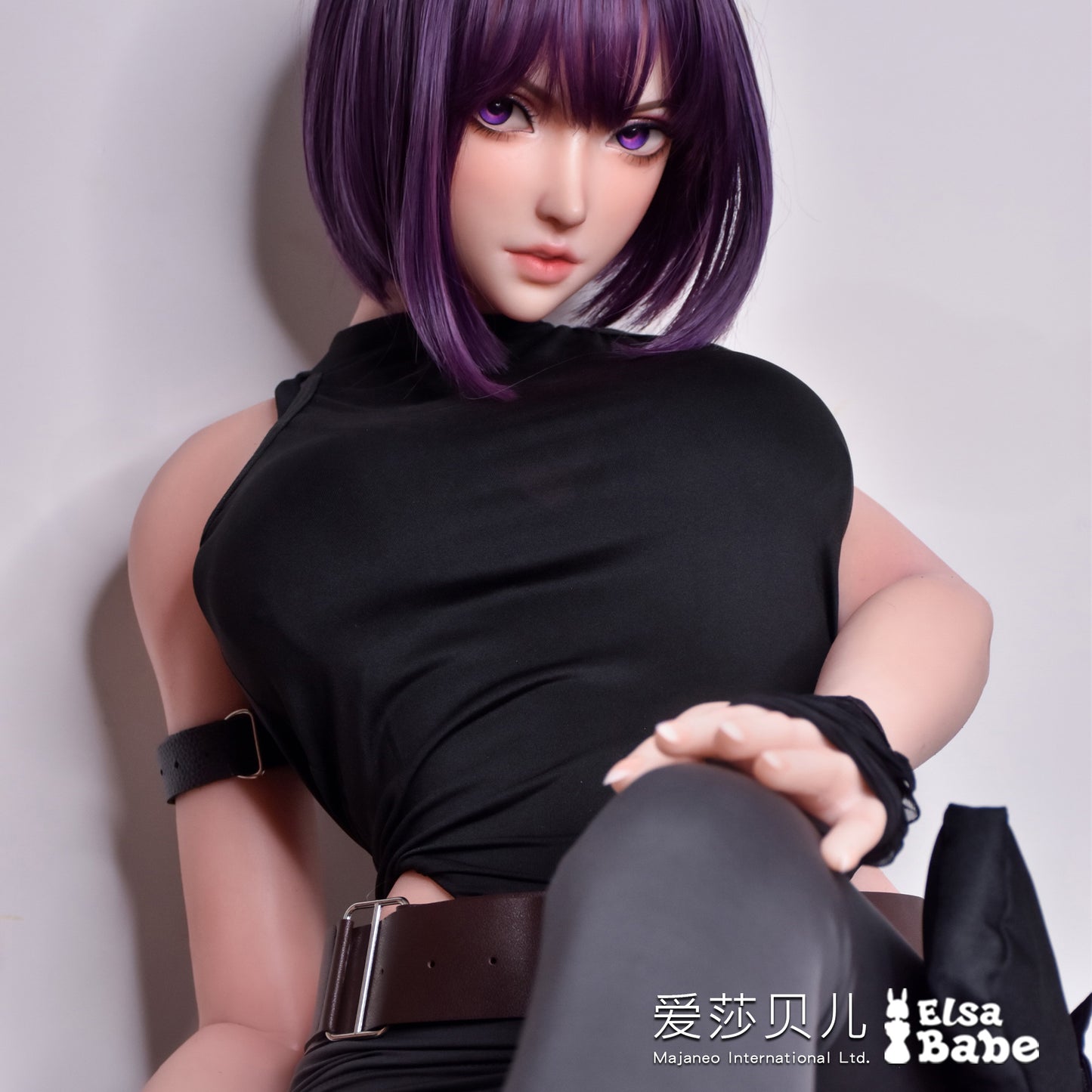 ElsaBabe 83cm Torso ACG Doll Platinum Silicone Love Doll Adult Toy With Metal Skeleton, Hirano Rin