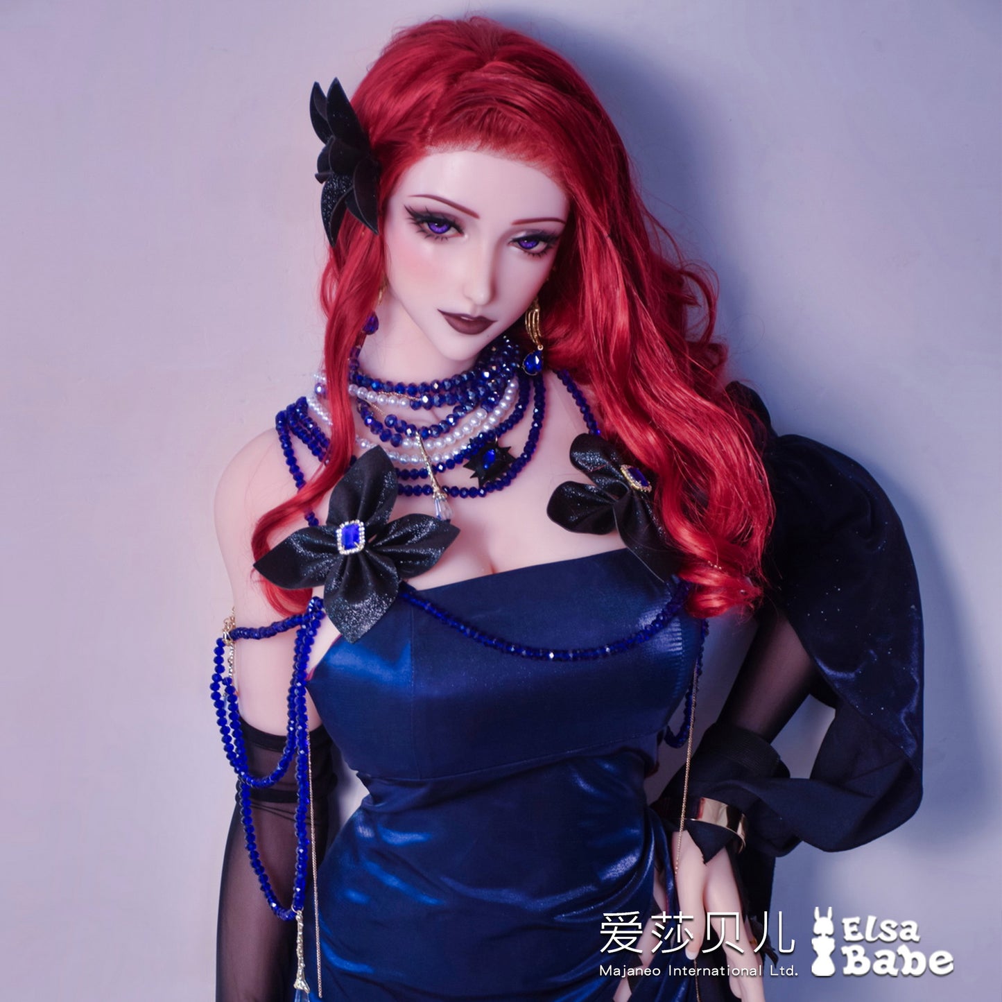 ElsaBabe 157cm Realistic ACG Doll Platinum Silicone Love Doll Adult Toy With Metal Skeleton, Kikukawa Rei