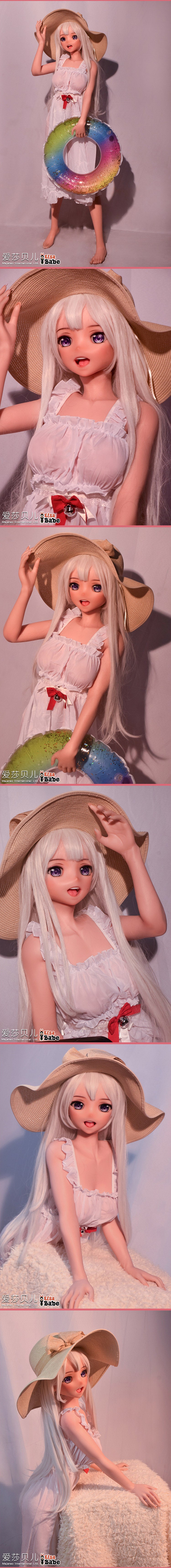 ElsaBabe 148cm Anime Doll Platinum Silicone Love Doll Adult Toy With Metal Skeleton, Koda Sayuri