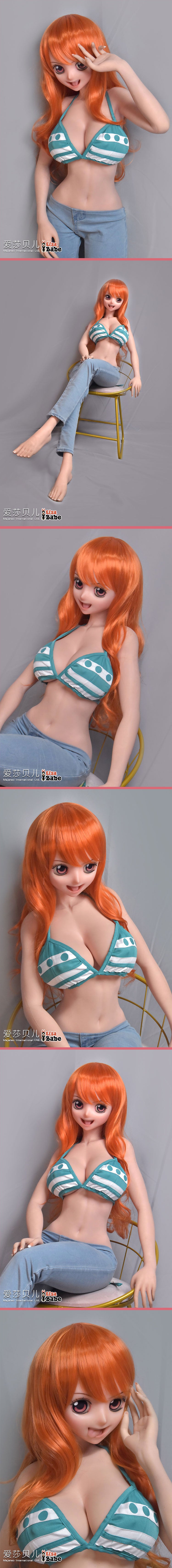 ElsaBabe 148cm Anime Doll Platinum Silicone Love Doll Adult Toy With Metal Skeleton, Tsuruta Haruna