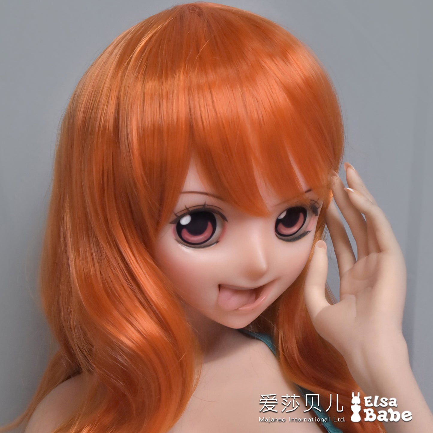 ElsaBabe 140cm Anime Doll Platinum Silicone Love Doll Adult Toy With Metal Skeleton, Tsuruta Haruna