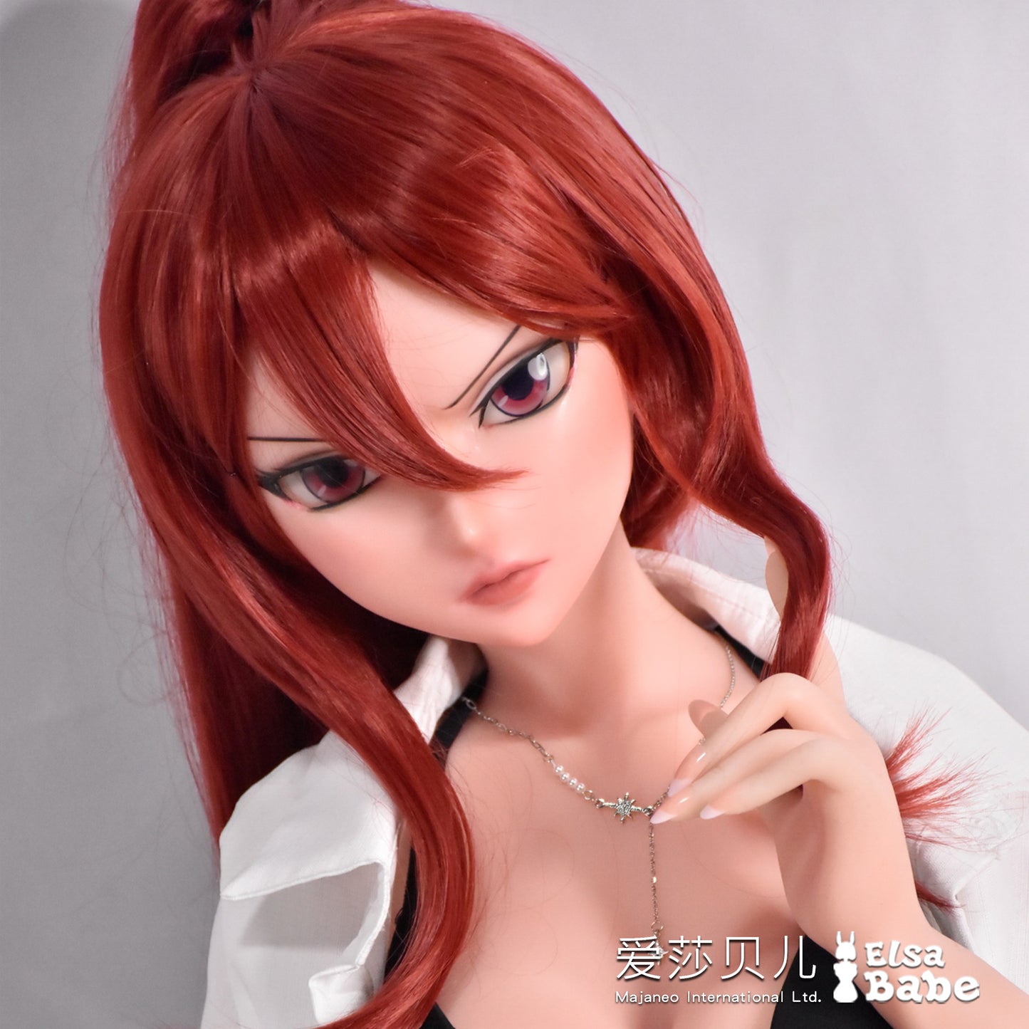 ElsaBabe 148 cm Anime-Puppe Platin-Silikon-Sexpuppe Erotisches Spielzeug mit Metallskelett, Furukawa Natsuki