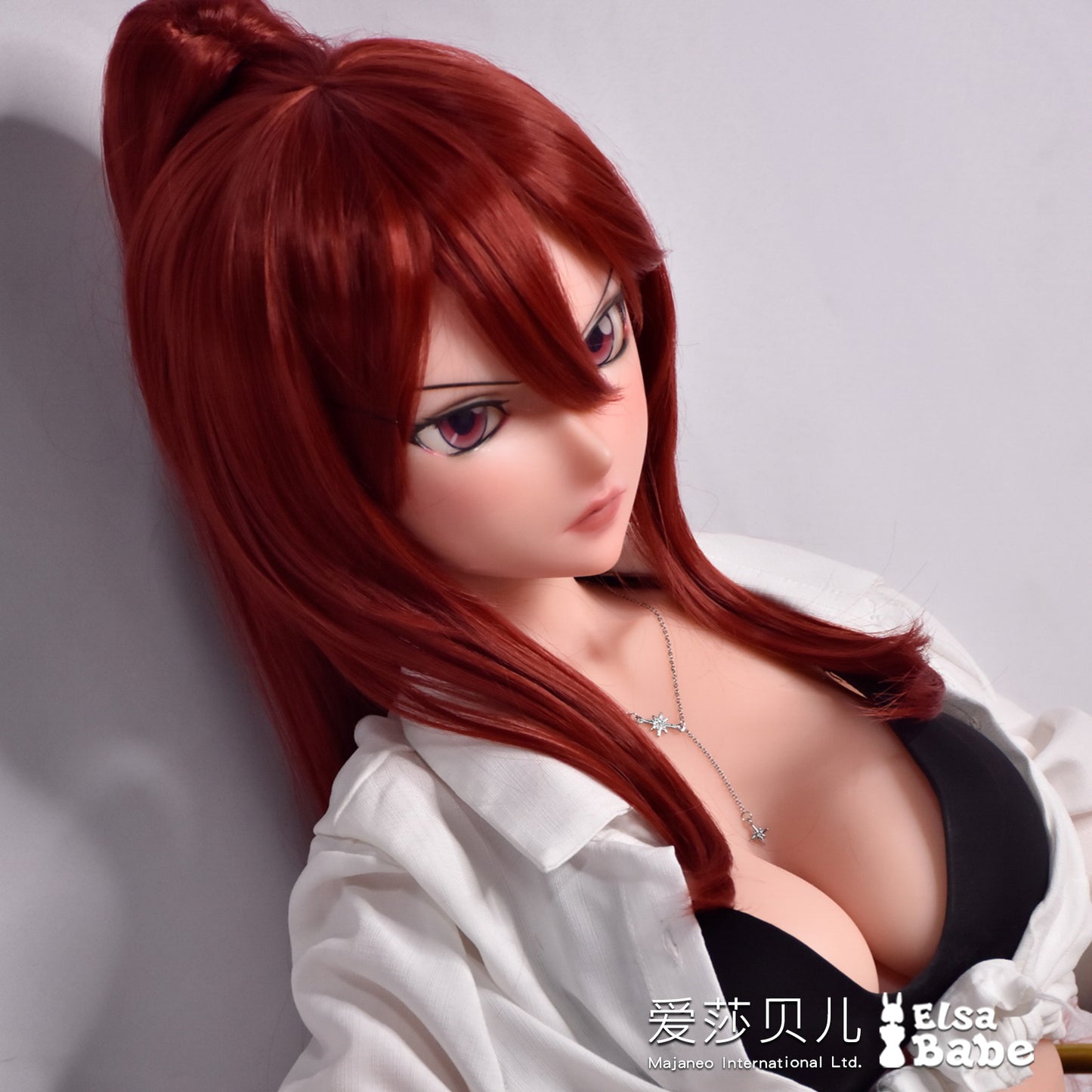 ElsaBabe 148 cm Anime-Puppe Platin-Silikon-Sexpuppe Erotisches Spielzeug mit Metallskelett, Furukawa Natsuki