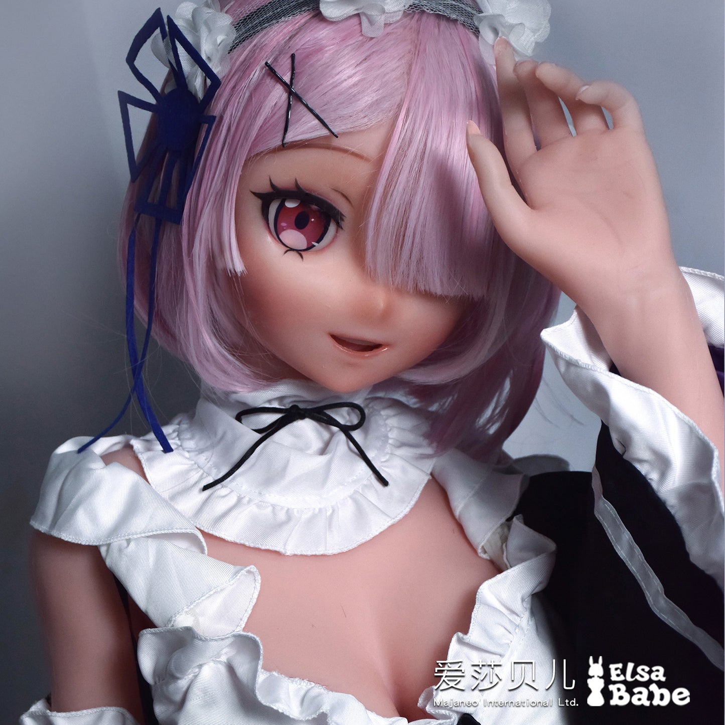 ElsaBabe 144cm Anime Doll Platinum Silicone Love Doll Adult Toy With Metal Skeleton, Mishima Miyo