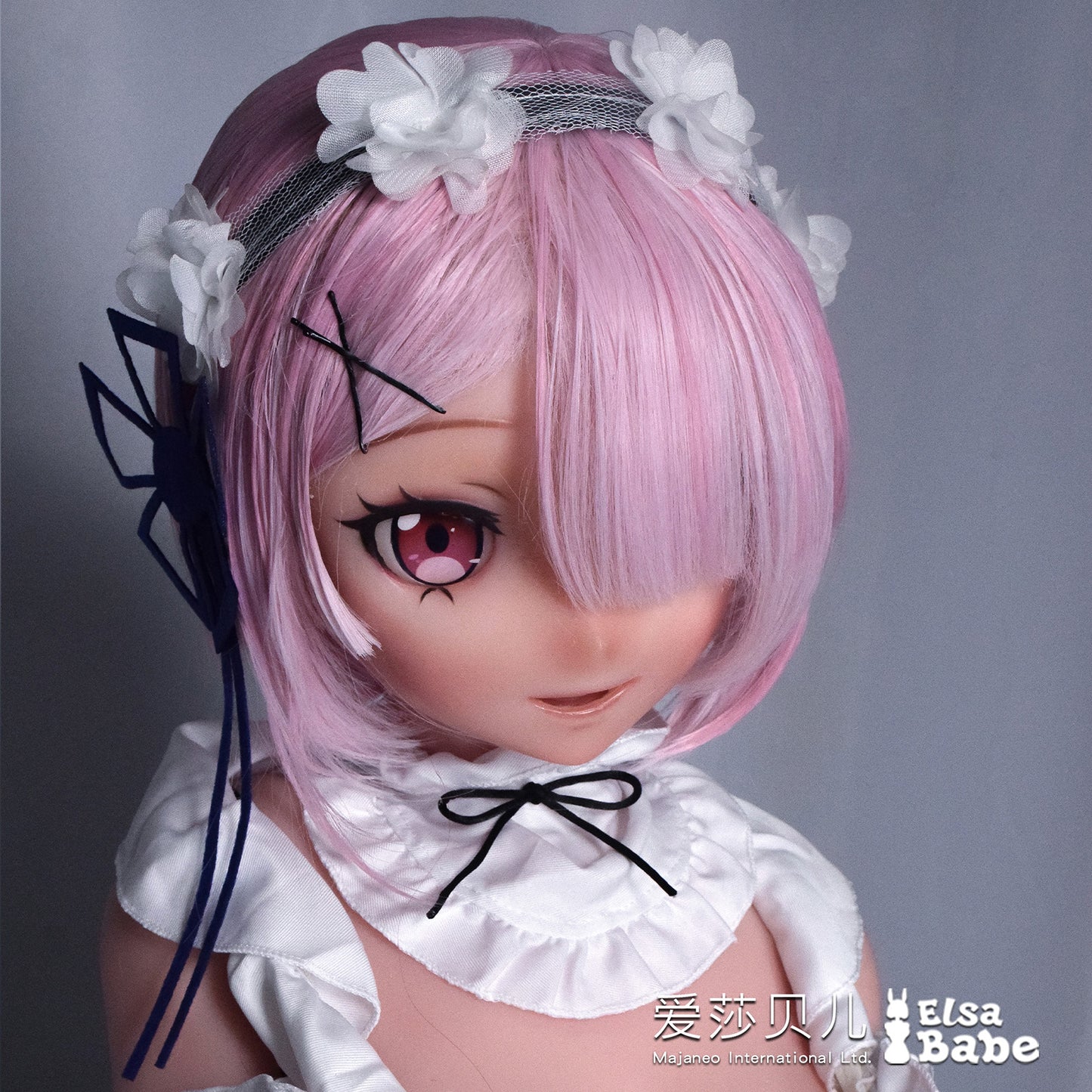 ElsaBabe 144cm Anime Doll Platinum Silicone Love Doll Adult Toy With Metal Skeleton, Mishima Miyo