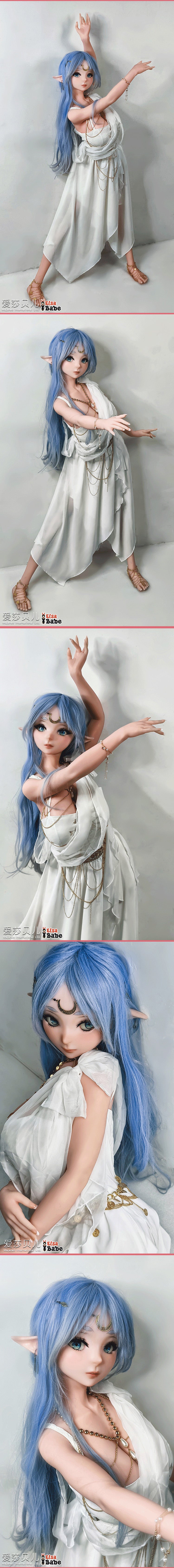 ElsaBabe 148cm Anime Doll Platinum Silicone Love Doll Adult Toy With Metal Skeleton, Niwa Yui