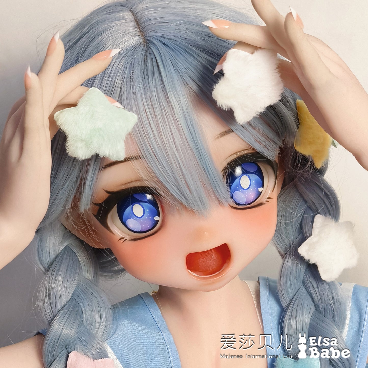 ElsaBabe 150cm Anime Doll Platinum Silicone Love Doll Adult Toy With Metal Skeleton, Oikawa Satsuki