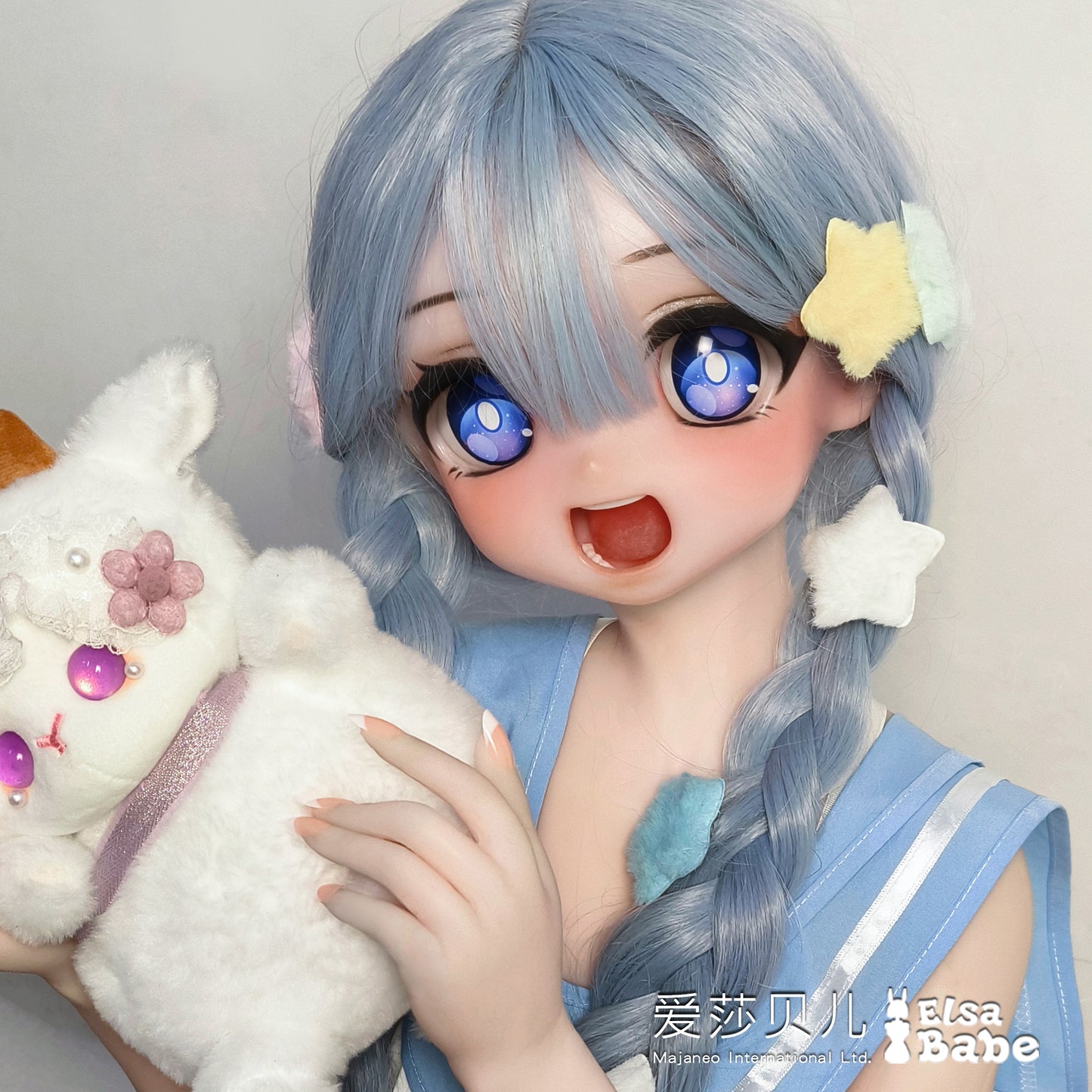 ElsaBabe 150cm Anime Doll Platinum Silicone Love Doll Adult Toy With Metal Skeleton, Oikawa Satsuki