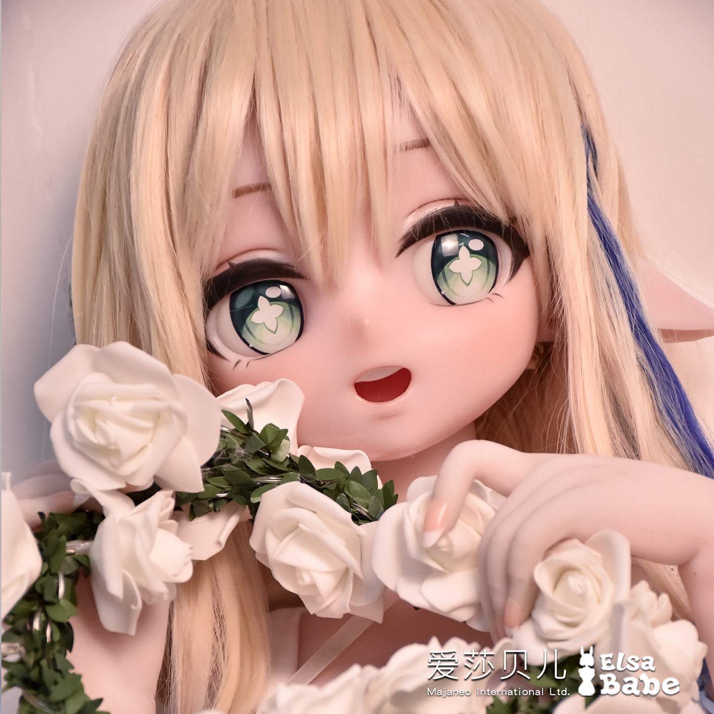 ElsaBabe 125cm Anime Doll Platinum Silicone Love Doll Adult Toy With Metal Skeleton, Akasaka Kaori