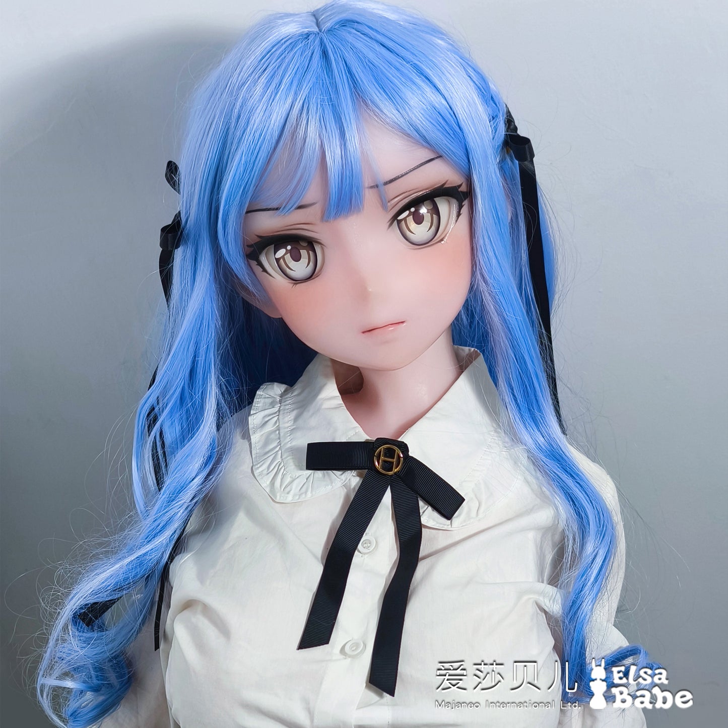 ElsaBabe 148cm Anime Doll Platinum Silicone Love Doll Adult Toy With Metal Skeleton, Nakano Kasumi