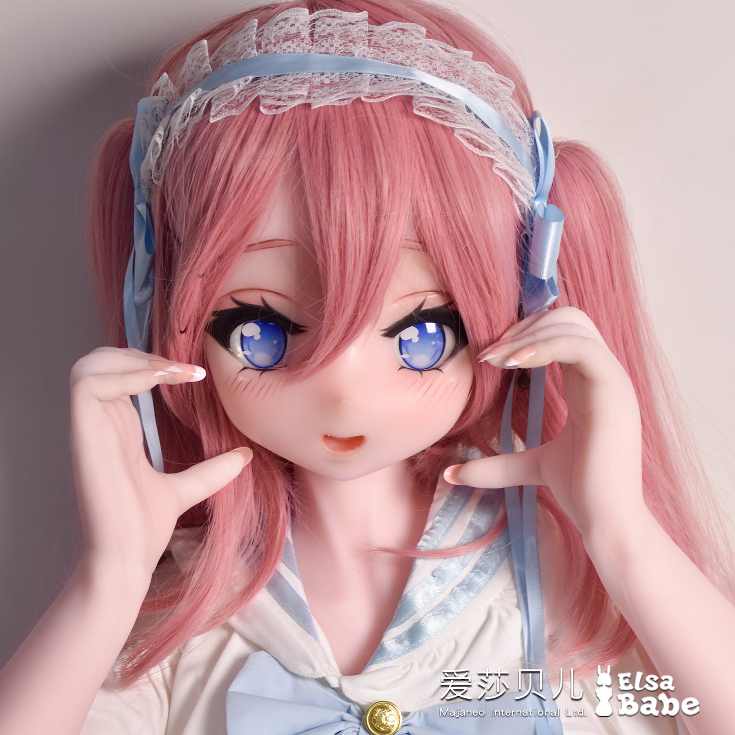 ElsaBabe 130cm Anime Doll Platinum Silicone Love Doll Adult Toy With Metal Skeleton, Molly by moll