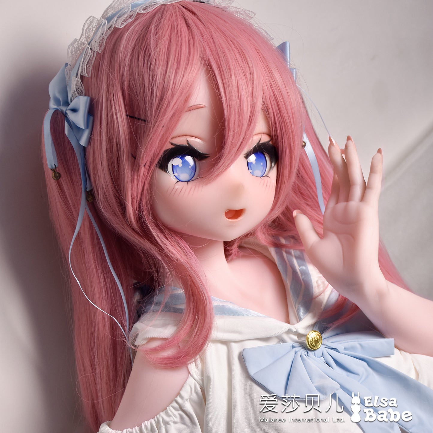 ElsaBabe 130cm Anime Doll Platinum Silicone Love Doll Adult Toy With Metal Skeleton, Molly by moll