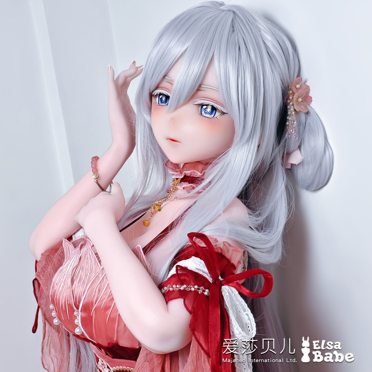 ElsaBabe Silicone Doll Accessory Official Hair Wig of Kaneda Shio