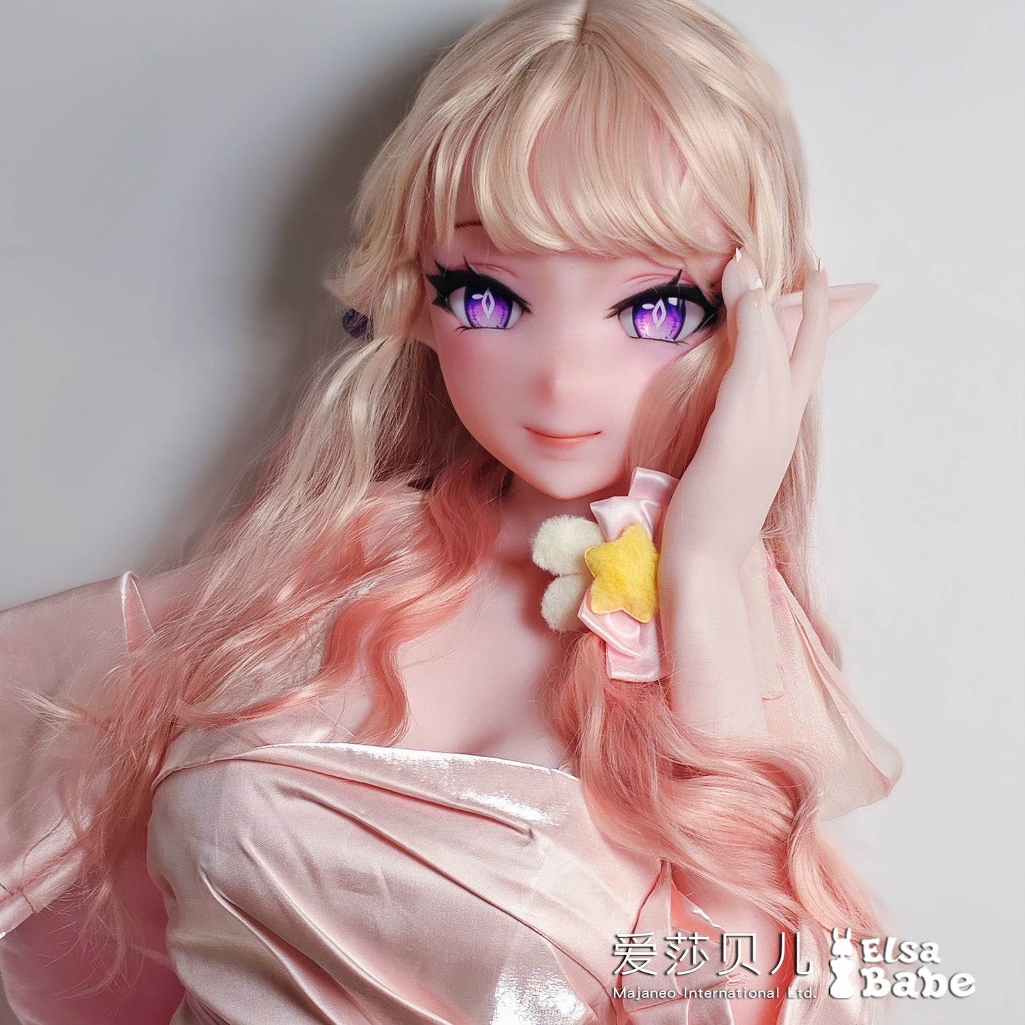 ElsaBabe 148 cm Anime-Puppe Platin-Silikon-Sexpuppe Erotisches Spielzeug mit Metallskelett, Furukawa Natsuki