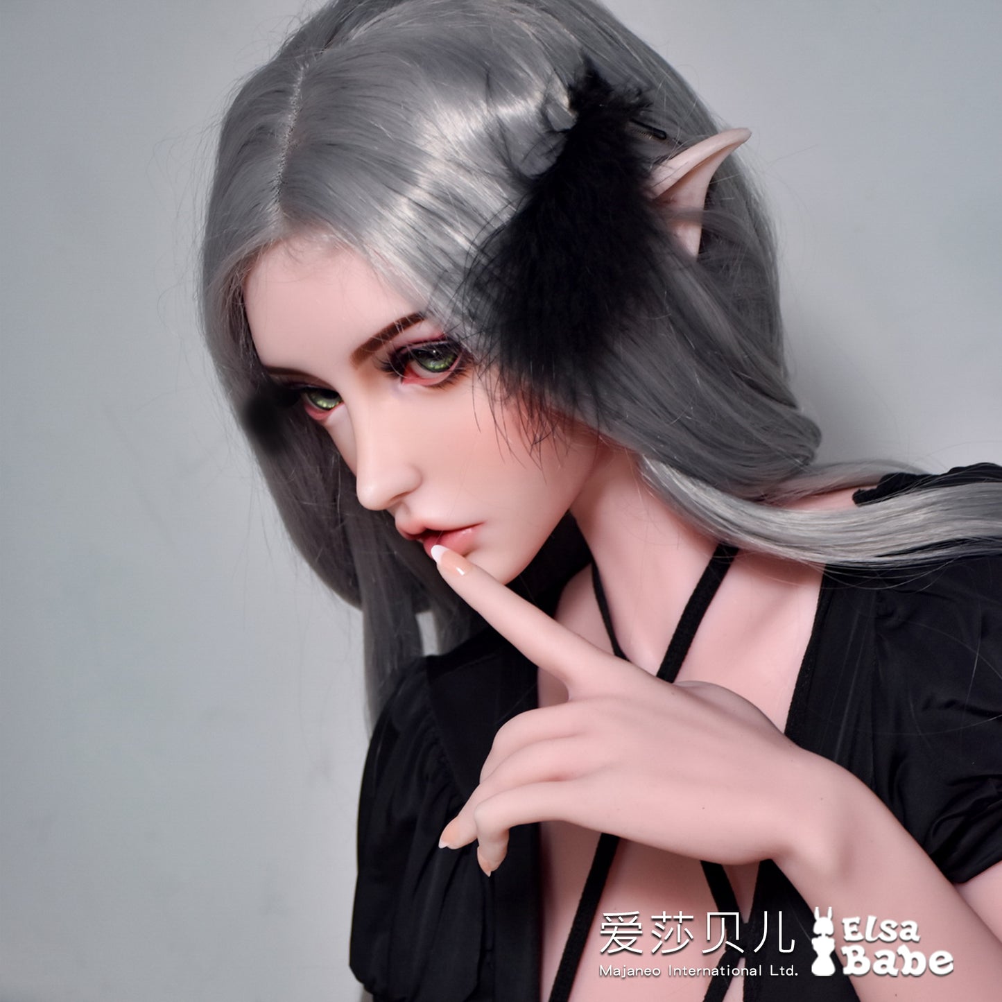 ElsaBabe 157cm Realistic ACG Doll Platinum Silicone Love Doll Adult Toy With Metal Skeleton, Suzuki Chiyo
