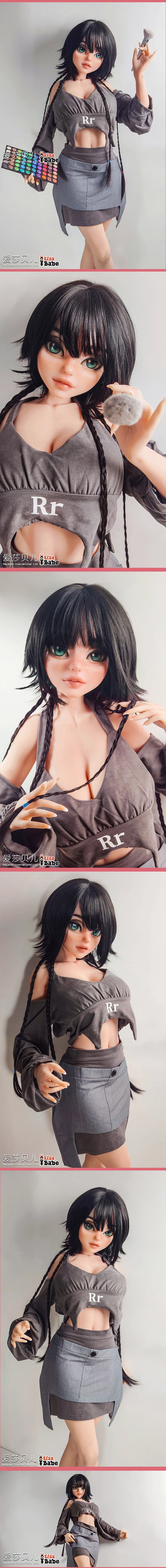 ElsaBabe 148cm Anime Doll Platinum Silicone Love Doll Adult Toy With Metal Skeleton, Chloe Miranda