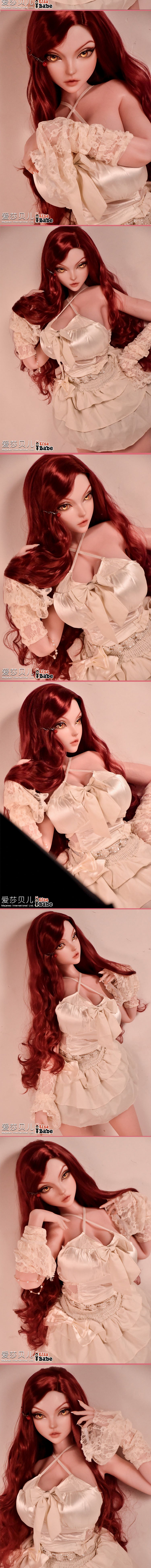 ElsaBabe 148cm Anime Doll Platinum Silicone Love Doll Adult Toy With Metal Skeleton, Andrea Cooper