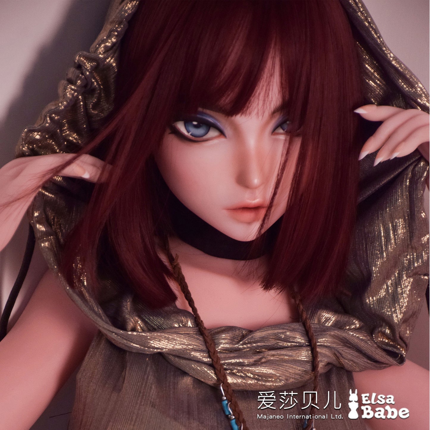 ElsaBabe 148 cm Anime-Puppe Platin-Silikon-Sexpuppe Erotisches Spielzeug mit Metallskelett, Furukawa Natsuki