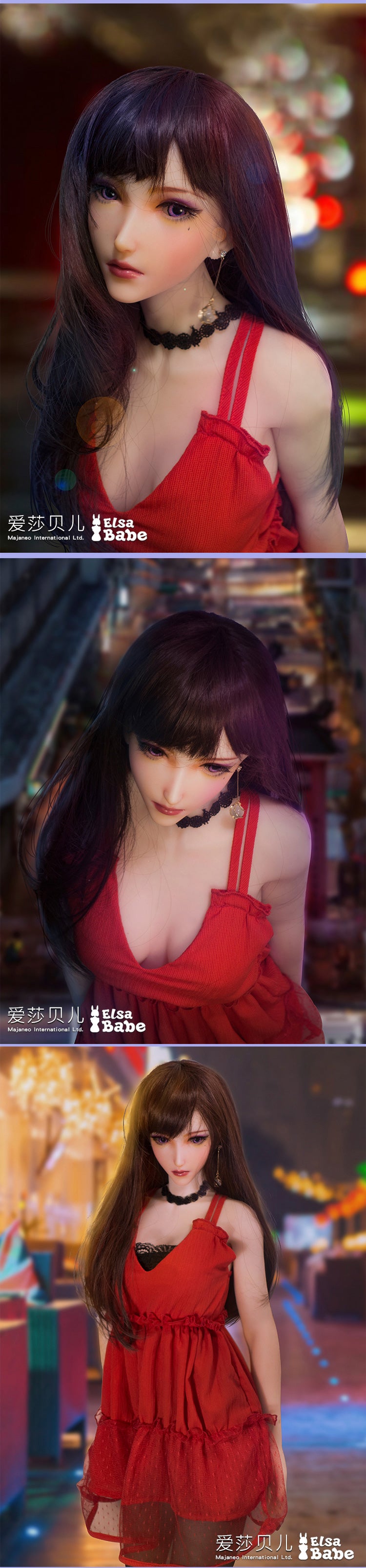 ElsaBabe 102cm ACG Doll Platinum Silicone Love Doll Adult Toy With Metal Skeleton, Uehara Chiho