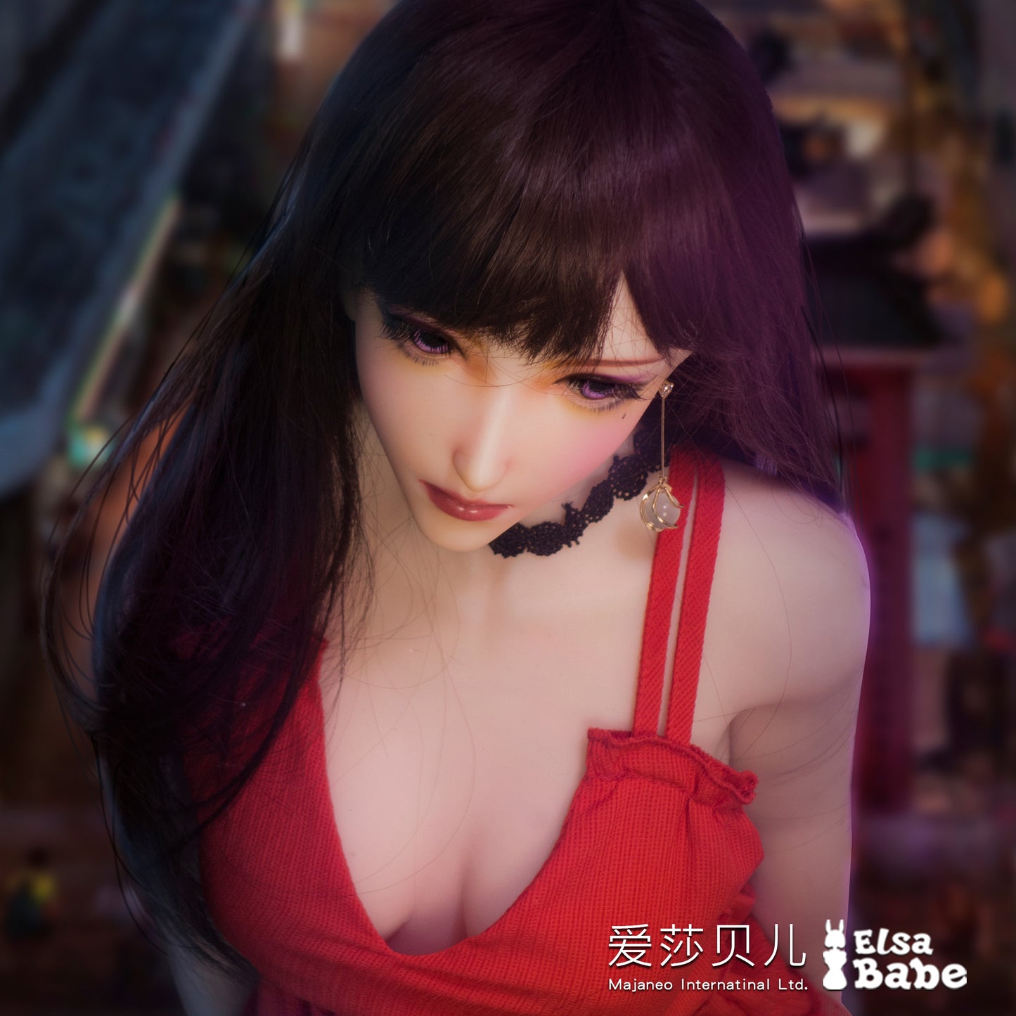 ElsaBabe 102cm ACG Doll Platinum Silicone Love Doll Adult Toy With Metal Skeleton, Uehara Chiho