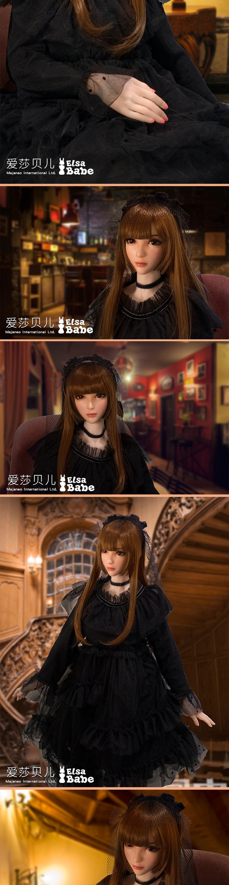 ElsaBabe 102cm ACG Doll Platinum Silicone Love Doll Adult Toy With Metal Skeleton, Igawa Haruko