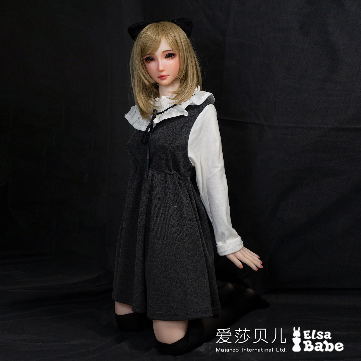 ElsaBabe 102cm ACG Doll Platinum Silicone Love Doll Adult Toy With Metal Skeleton, Sato Rino