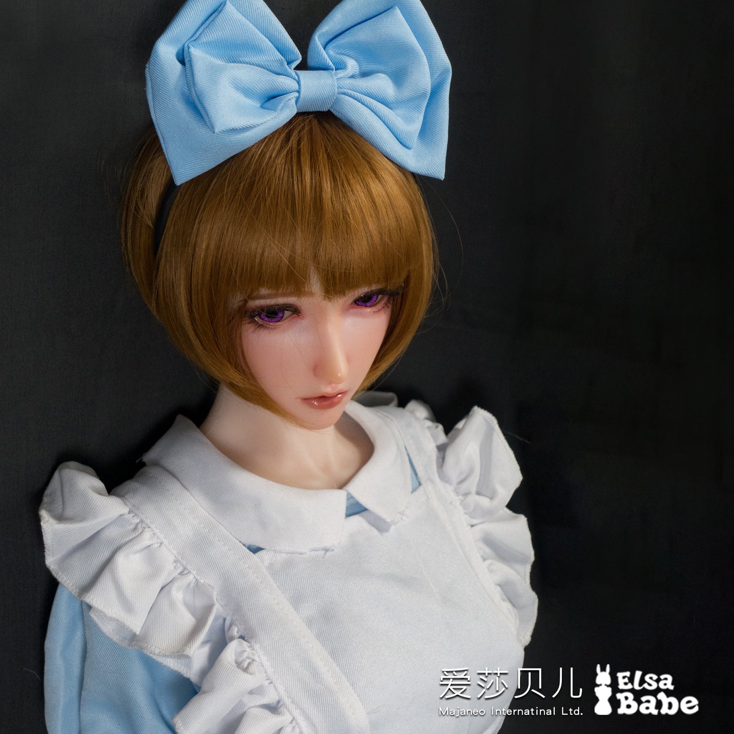 ElsaBabe 102cm ACG Doll Platinum Silicone Love Doll Adult Toy With Metal Skeleton, Akiyama Naoko