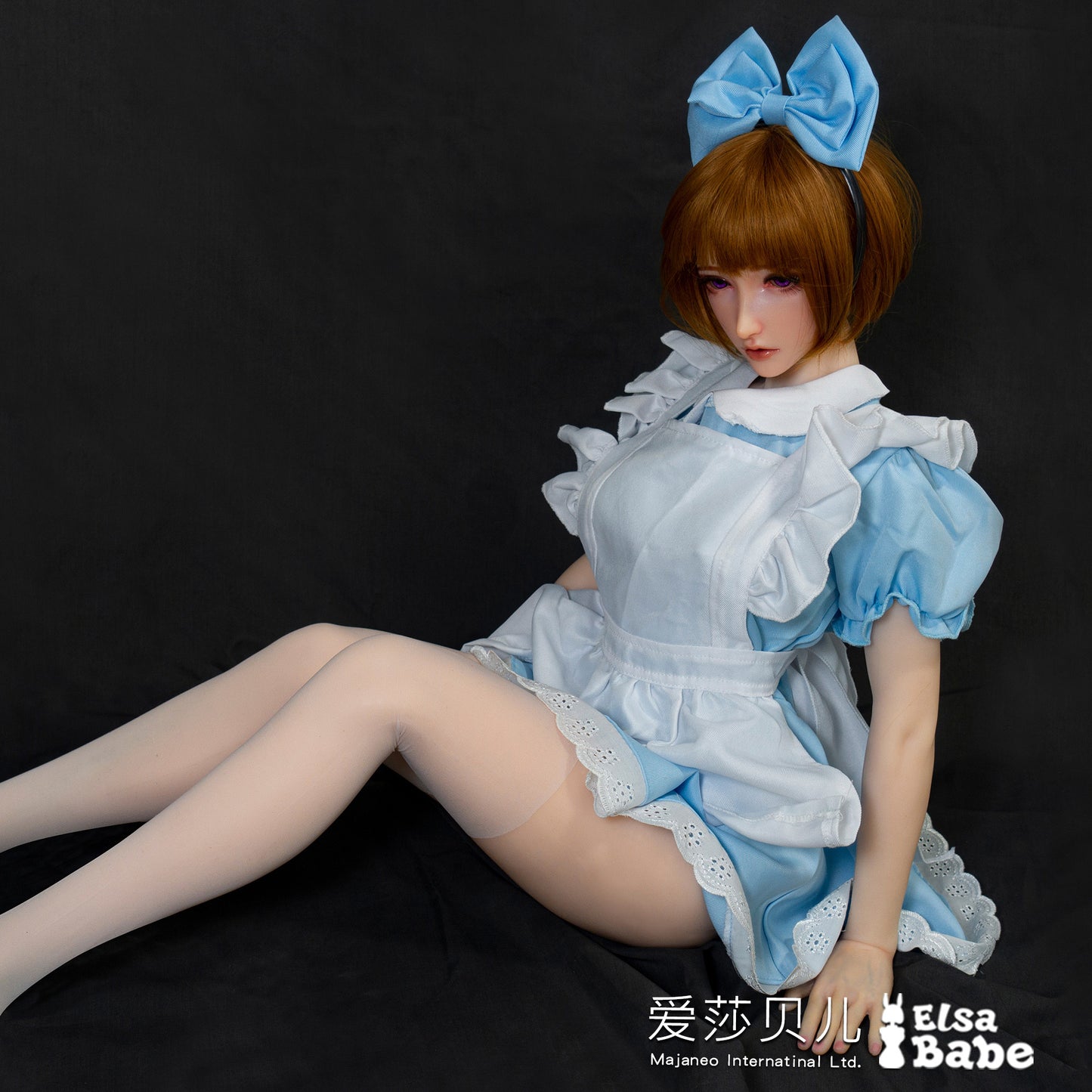 ElsaBabe 102cm ACG Doll Platinum Silicone Love Doll Adult Toy With Metal Skeleton, Akiyama Naoko
