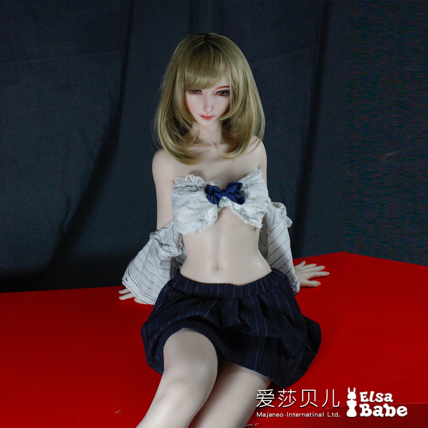 ElsaBabe 102cm ACG Doll Platinum Silicone Love Doll Adult Toy With Metal Skeleton, Amemiya Yuka