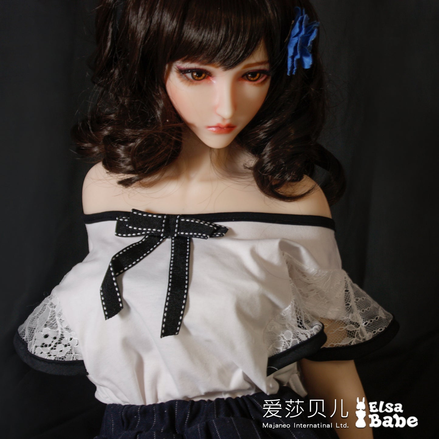 ElsaBabe 102cm ACG Doll Platinum Silicone Love Doll Adult Toy With Metal Skeleton, Fujiwara Yuki