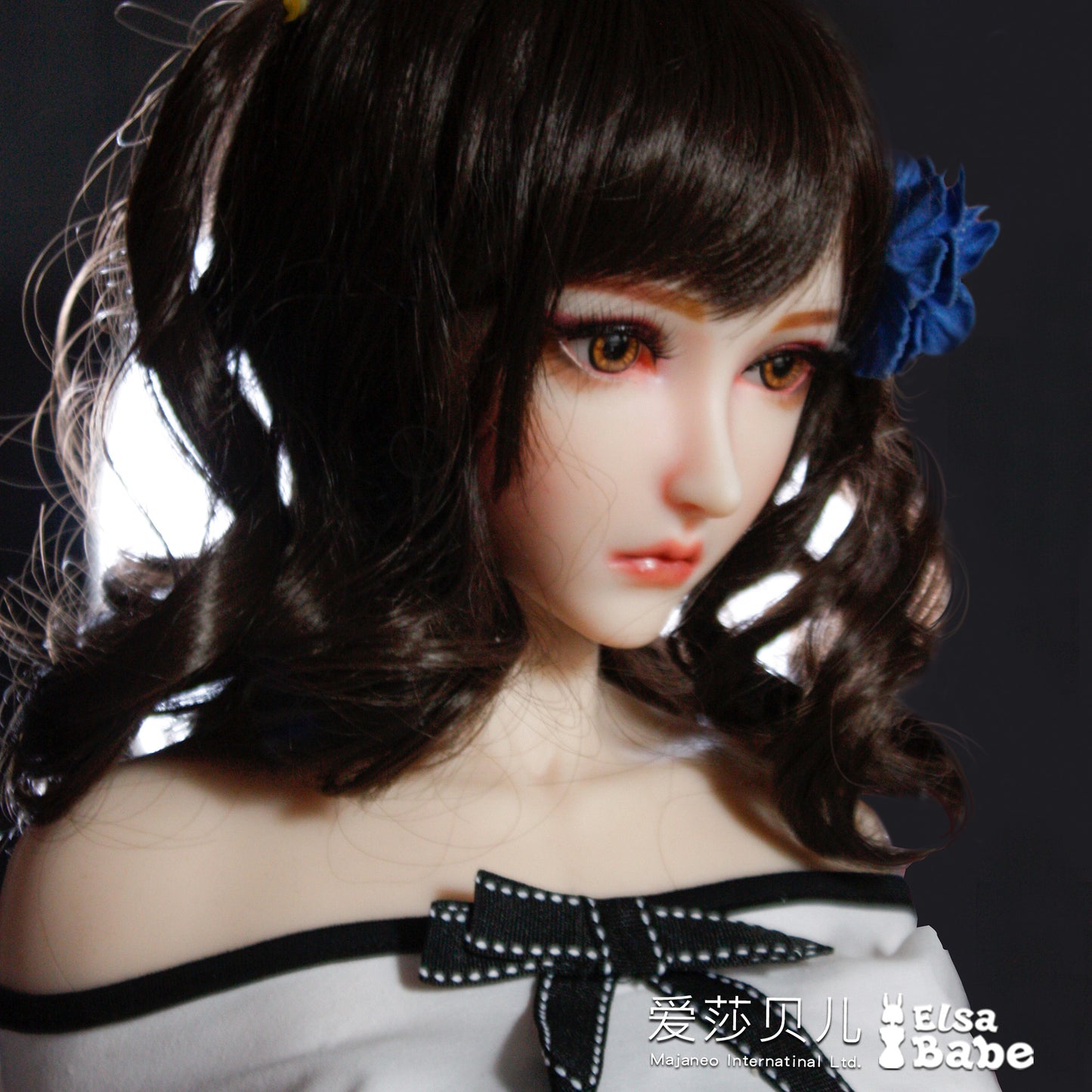 ElsaBabe 102cm ACG Doll Platinum Silicone Love Doll Adult Toy With Metal Skeleton, Fujiwara Yuki