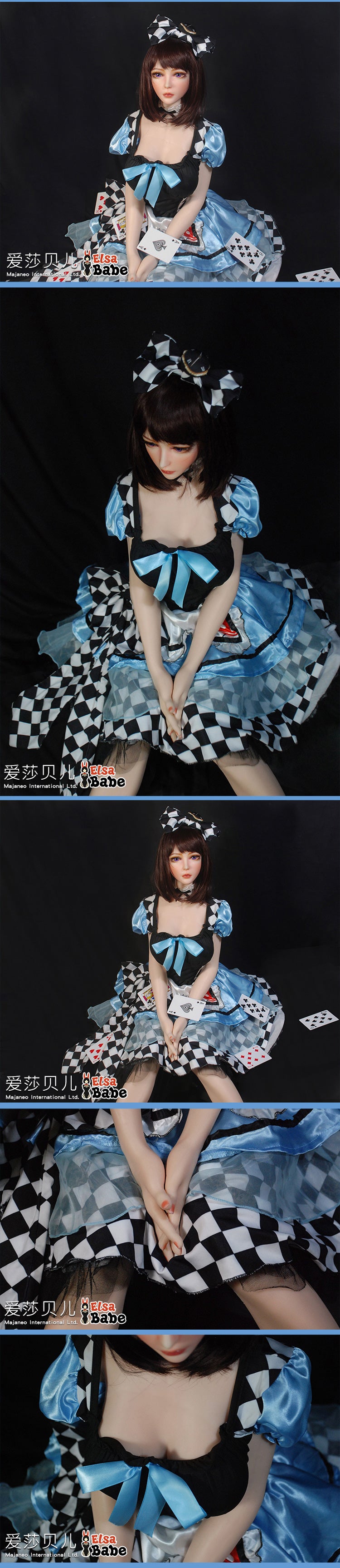 ElsaBabe 102cm ACG Doll Platinum Silicone Love Doll Adult Toy With Metal Skeleton, Kaga Saki