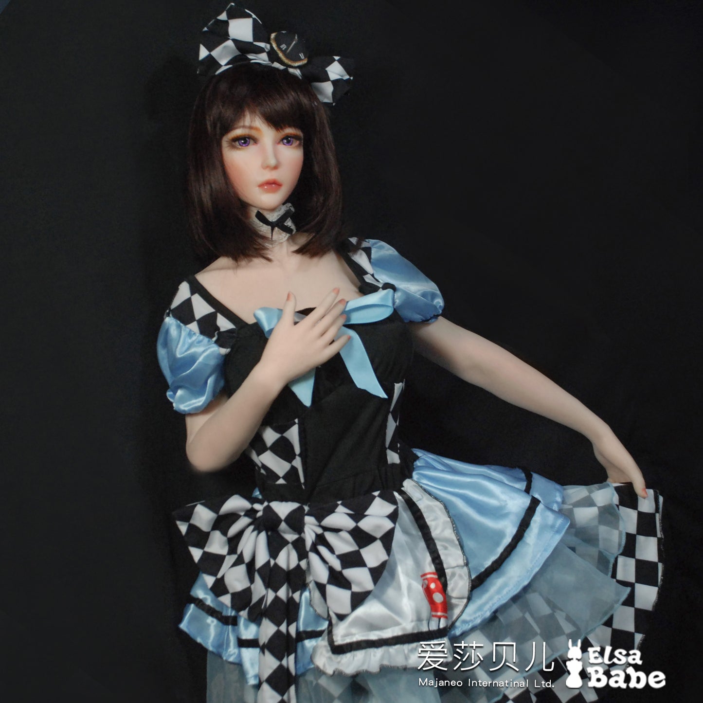 ElsaBabe 102cm ACG Doll Platinum Silicone Love Doll Adult Toy With Metal Skeleton, Kaga Saki