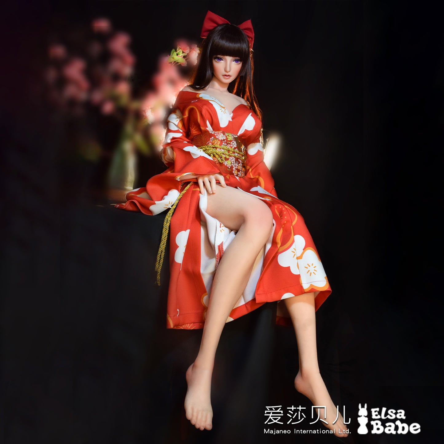 ElsaBabe 102cm ACG Doll Platinum Silicone Love Doll Adult Toy With Metal Skeleton, Chinami