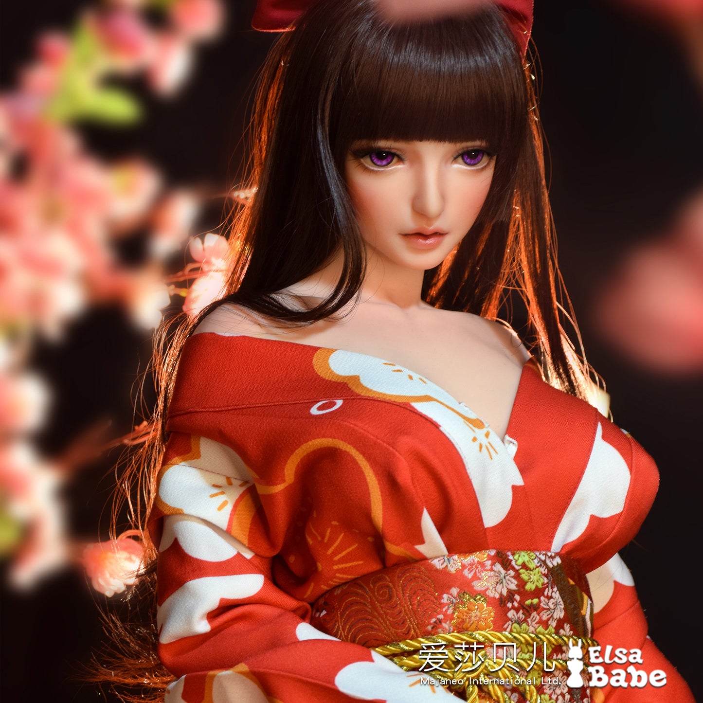 ElsaBabe 102cm ACG Doll Platinum Silicone Love Doll Adult Toy With Metal Skeleton, Chinami