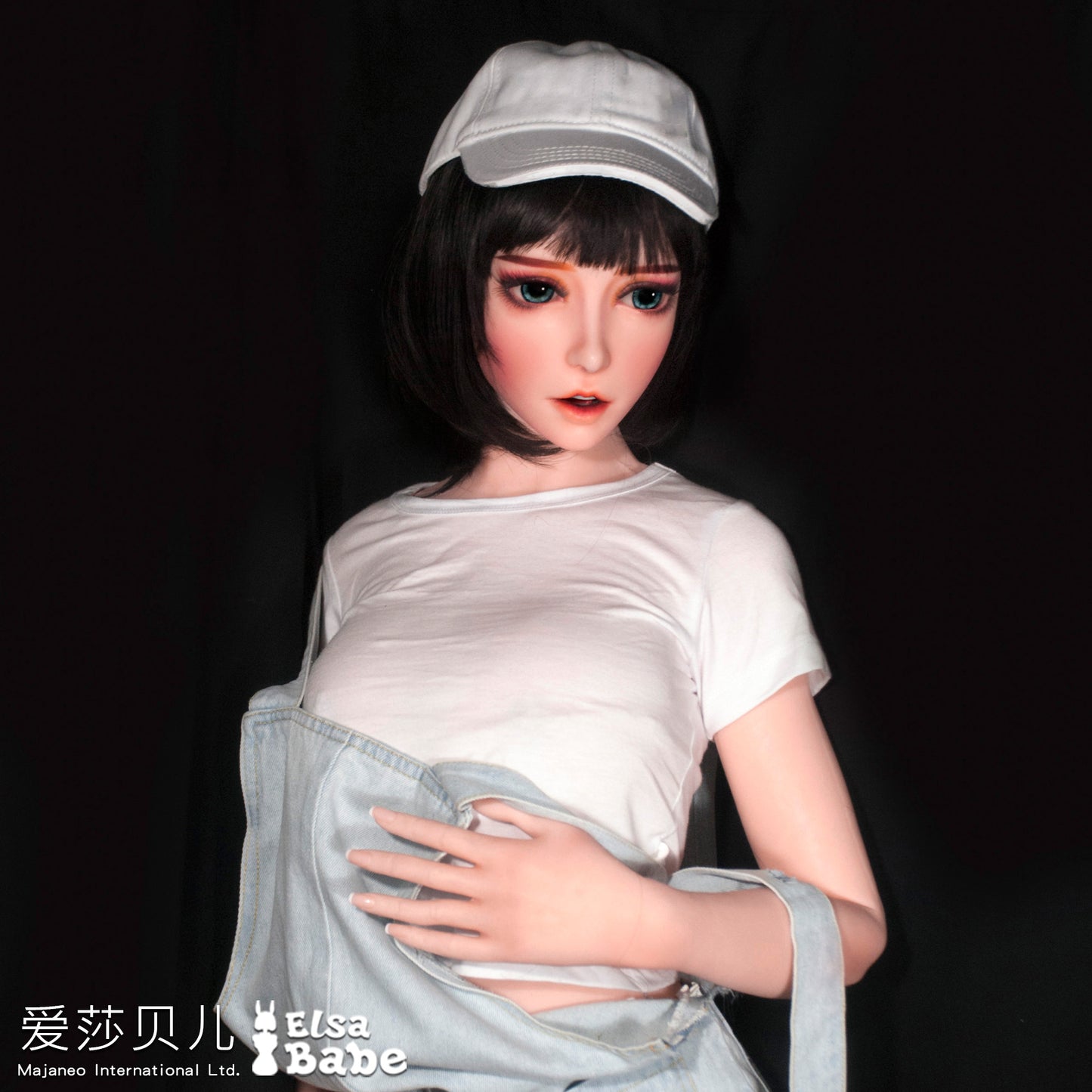 ElsaBabe 70cm Torso ACG Doll Platinum Silicone Love Doll Adult Toy With Metal Skeleton, Igawa Ayako